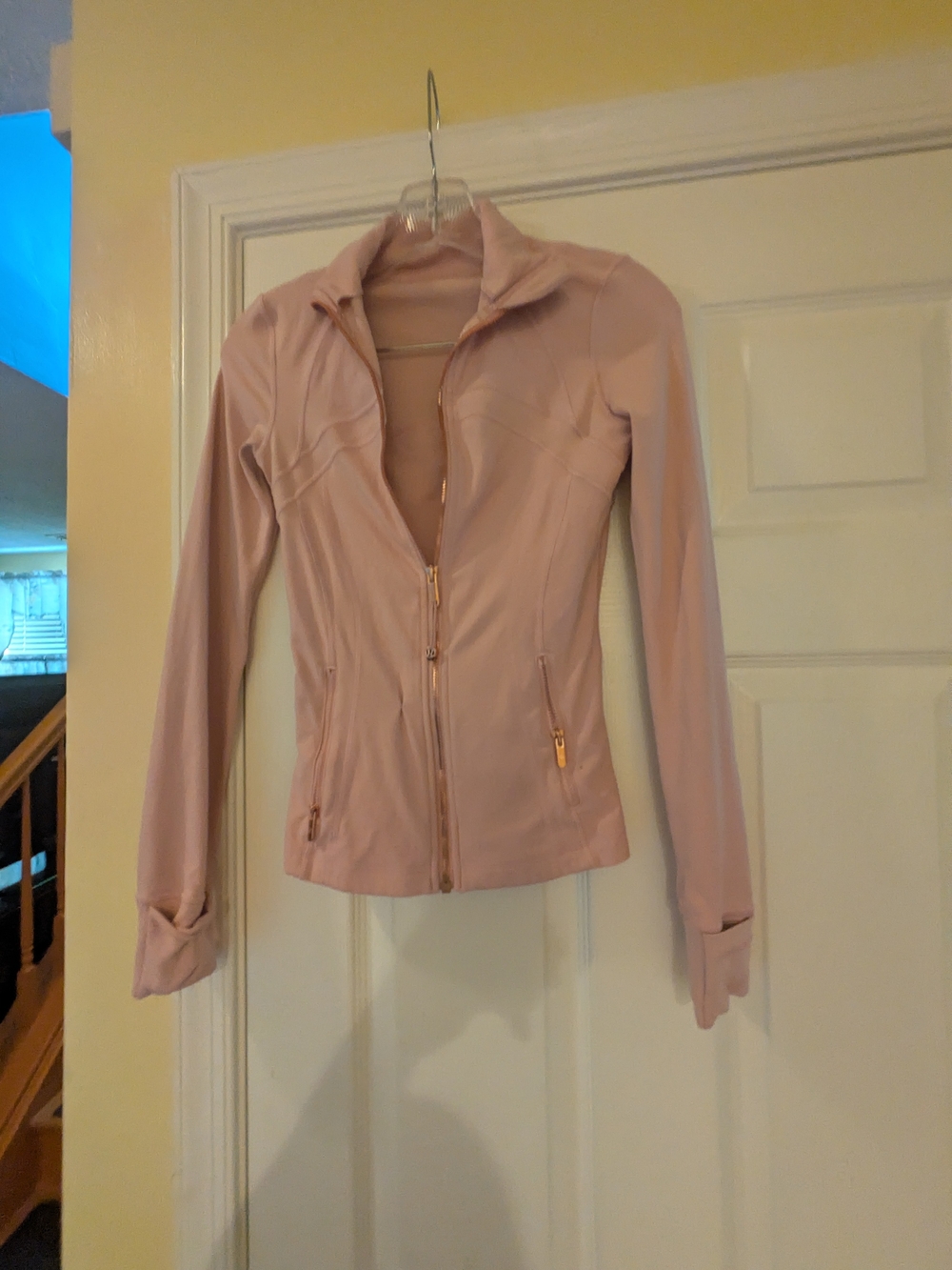 Light Pink Women’s Zip-Up Active Jacket